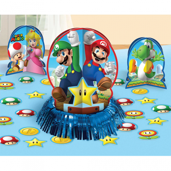 Super Mario Brothers Table Decorations Kit