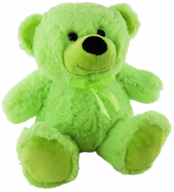 lime green teddy