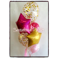 Balloon Bouquet Glamour (Confetti)