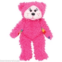 Beanie Kids - Amethyst the Rainbow Bear