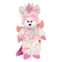 Beanie Kids - Daria the Pink Unicorn Bear