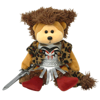 Beanie Kids - Hendrik the Barbarian Bear (Slightly Worn Chest)