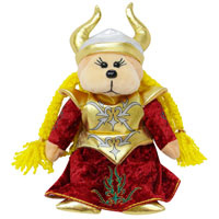 Beanie Kids - Helga the Viking Queen Bear