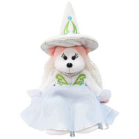 Beanie Kids - Esmeralda the White Witch Bear