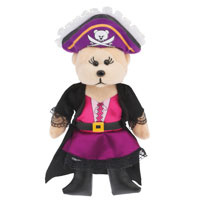 Beanie Kids - Eliza the Pirate Queen Bear