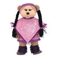 Beanie Kids - Bek the Native American Bear (Bent Tag)