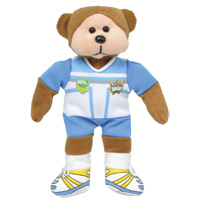 Beanie Kids - Dave the Gold Coast Titans Bear Set of 2 Alternative Jersey